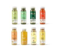 PRESS Healthfoods 1-Day Beginner Juice Cleanse (8 Juices) | Juice Cleanse for Beginners | Meal Replacement for Weight Control