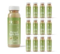PRESS Healthfoods, 12 x 250ml Pure Apple Juice, Cold Pressed Juice & Vegan Friendly
