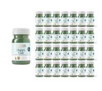 PRESS Healthfoods Happy Gut Shot 28×100ml | Pear, Agave, Ginger & Lemon | Prebiotic Chicory Root Fibre | Calcium for Digestive Enzyme Support | Daily Gut Health Shot