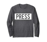 Press Journalist Palestine Press Palestinian Press Long Sleeve T-Shirt