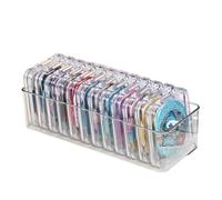 Press Nail Packaging Boxes | Dust-proof Jewelry Display | False Nail Storage Organizer for Dressing Tables Bedroom Living Room