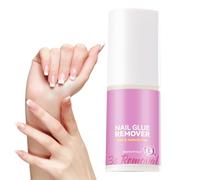 Press On Glue Remover | 20ml Nail Gel Removal Spray - Mild Glue Remover Spray for Manicure Pedicure Beginners Professionals Home Salon