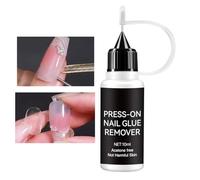 Press on Nail Remover,10ml Gentle Manicure Supplies | Fake Nail Removal Agent - for Girls Ladies Wives Mothers Brides Home Travel Salon Beauty Lovers Creative Stylists Special Events