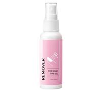 Press On Nail Remover - Portable Solid Nail Cleaner, Nail Glue Remover Spray, Toenail Care At Home, Salon, Travel, Spa | Application Nail Removal Tool For