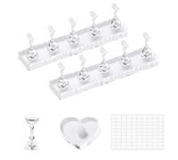 Press on Nail Stand Acrylic Practice Display Rack