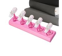 Press-on Nail Stand | Manicure Organizer Display Stand, Press-on Nail Display Stand - For Women and Beginners and Salons and Home and Office and Bedroom and Apartment and Study