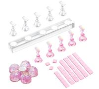 Press on Nail Stand Practice Display Rack Organizer