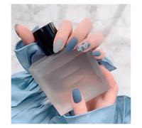 Press On Nails 24Pcs/Box 2022 Cute and Playful Frozen Watermelon Women Girls Nail Art Fake Nails Handmade Coffin Cute Press-On Nails False Nails(JP990-B)