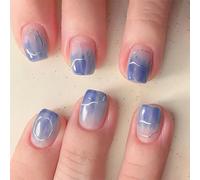 Press On Nails Fake Nails Stick Glues On False Acrylic Artificial False For Art Designs Acrylic Glues Nail For Women Clear
