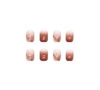 Press On Nails for Women, Fake Nails Set, Reusable Nail Tips in Kawaii, Elegant & Gothic Design, Easy to Apply for Everyday & Party