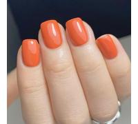 Press On Nails Nudes Fake Nails Square French Tips Full Covers False With Designs 24 Pcs Stick On For Women Nudes Fake Nail