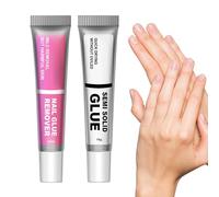 Press On Nails Remover - Salon Solid Nail Gel,No UV Lamp Required Long-Lasting Gel Remover for Manicure Women Home Salon Travel