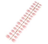 Press On Nails Short Square - Glossy Blush False Nails, Short Square Nails | Beautiful Artificial Nails In Various Sizes For Home Manicures, Quick And Simple Removal, Perfect For Nail Enthusiasts