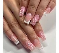 Press On Nails Short Stick On Nails Short False Nails For Daily Fashion And Special Occasions Includes Tool Set