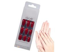Press On Nails Short Thin Comfortable Resin Tips