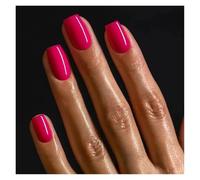 Press On Nails Solid Color Wearable Nail Art Red Blue Rose Pink Square Shape Finished False Nails Press on with Glue(Color13)