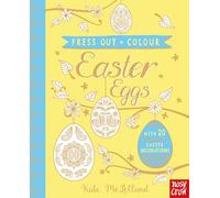 Press Out and Colour: Easter Eggs