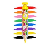 Press Pencil, Retractable Sketching Stick, Smooth Writing Device, Easy Grip Design, Free Painting Item, Classroom Stationary Set, Bright Vibrant Shades For Artists Home School Indoor