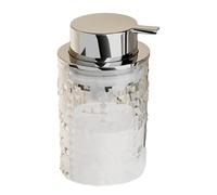 Press Pump Soap Dispenser - Refillable Bottle for Everyday Cleaning | Translucent Design with Smooth Pump Action, Converts Liquid Soap into Foam, Kitchen Sink Bathroom for Countertop Organization