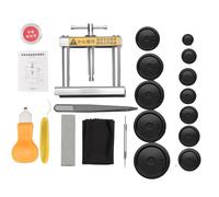 Press Set Back Case Closer - Repair Opener Remover Kit, 16-50mm, Includes Pry Tools,smoot Spiral Rod with Smooth Threads for Effortless Battery Replacement, Maintenance, Professional