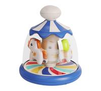 Press Spin Toy - Rotating Activity Fun, Colorful Interactive Cause And Effect Design, Sturdy Learning Playset | Educational Development Use Ages 2-4 Children Indoor Outdoor Activity