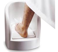 Press Spray Footwasher, Muslim Footbath with Angle Valves and Inlet/outlet Pipes, Pedicure Footbath, Promote Blood Circulation and Revitalization, for Stressreliever