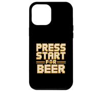 Press Start For Beer Retro Gamer Arcade Pixel Case for iPhone 12 Pro Max