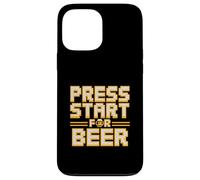 Press Start For Beer Retro Gamer Arcade Pixel Case for iPhone 13 Pro Max