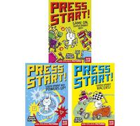 Press Start! Super Rabbit Boy Collection by Thomas Flintham: Game On, Powers Up! & Racers - Exciting Books That Look Like Video Games for Early Readers (3-Book Set)