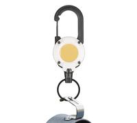 Press Strap Pull -out - Key Role | Trailer with Train Ribbon | Retractable Key Ring | Train Carabiner With Steel Cord Removed | Carabiner Work Badge Clip R