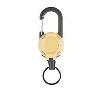 Press Strap Pull -out - Key Role | Trailer with Train Ribbon | Retractable Key Ring | Train Carabiner With Steel Cord Removed | Carabiner Work Badge Clip R