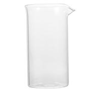 Press-Style Coffee Maker Replacement Glass Cup 350ml Glass | Cold Beverages and Press-style Coffee and Tea Maker, Lightweight Portable Replacement Glassware