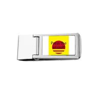 Press The Assault Art Deco Fashion Slim Money Clip Stainless Holder Pocket Wallet