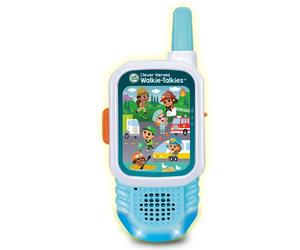 Press the button to talk and team up with LeapFrog Hero Helpers Walkie Talkies