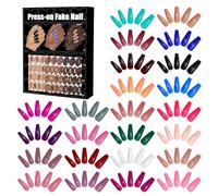Press the Nail Advent Calendar, 24 Days Nail Discs Christmas Countdown Calendar, 24-Day Countdown to Christmas Calendar for Adults Women Girls