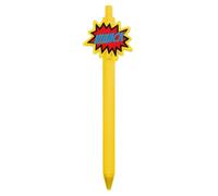 Press Top Pen Decorative Ballpoint Writing Pen for Daily Notes, B | Speech Bubble Accent with Retractable Ballpoint Writing for Daily School Notes and Work Records Desk Use