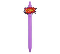 Press Top Pen Decorative Ballpoint Writing Pen with Speech Bubble Accent, for Daily Notes and Records Decorative Ballpoint Retractable Writing Speech Bubble Accent Novelty Stationery School Note Work