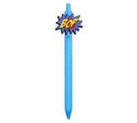 Press Top Pen Decorative Ballpoint Writing Pen with Speech Bubble Accent, for Daily Notes and Records Decorative Ballpoint Retractable Writing Speech Bubble Accent Novelty Stationery School Note Work