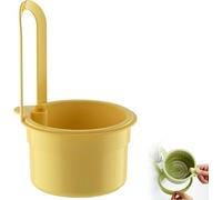 Press-type automatic dumping filter basket + self-cleaning food waste collector, a must-have in the kitchen, hanging design super space-saving