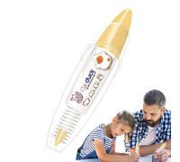 Press Type Decorative Pen | Cartoon Pattern Decorative Tape | Cartoon Pattern DIY Stickers Machine Pen For Scrapbooking Envelopes Journals