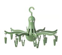 PRESSA IKEA Hanging dryer 16 clothes pegs, Green