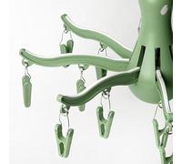 Ikea Hanging Dryer PRESSA - 16 Clothes Pegs - Green