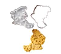 Pressable Biscuit Molds Cookie Molds Dog Shape Small Biscuit Cutter Cookie Making Tool Present for Bakings Enthusiasts Baking