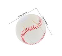 Pressable Elastic Dog Ball for Fetch and Training Support | Plastic Build, White Finish, Saucer Shape with Suction Cup, Easy Cleaning for Medium Dogs and Furniture