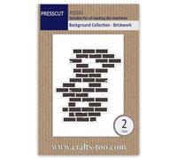 Presscut Background Collection - Brickwork (2pcs)