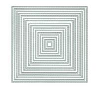 Presscut Cutting Nesting Dies - Stitch Die Squares