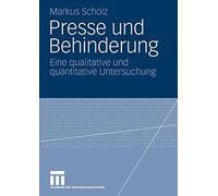 Presse und Behinderung.New 9783531170800 Fast Free Shipping<|