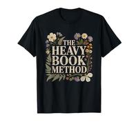 Pressed Flower Art Humor Book Method Funny Pressing T-Shirt
