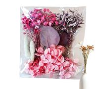 Pressed Flowers Dried - Pressed Flowers Real Dried Kit Dried Flowers Dried Flower, Floral Arrangements Kit, Elegant Vibrant Dried Blooms For Photo Frame, Resin Mold, Candle And More