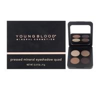 Pressed Mineral Eyeshadow Quad - Taupe Smoke by Youngblood for Women - 0.14 oz Eye Shadow